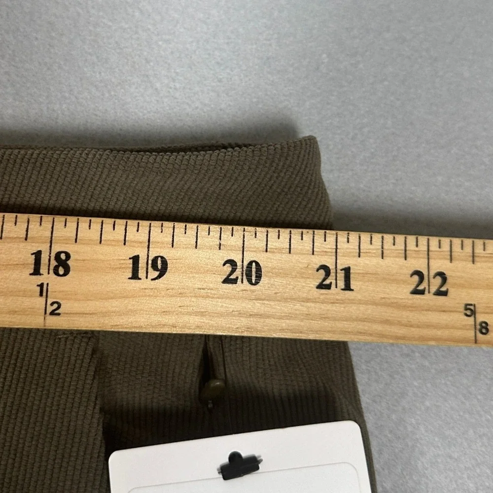 NEW Lululemon ABC Pants Mens 40X32 Olive Brown Relaxed Fit Trouser Cord Corduroy